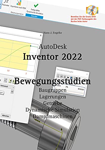 AutoDesk Inventor 2022 Bewegungsstudien von Books on Demand