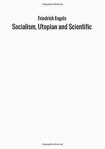 Socialism, Utopian and Scientific von Friedrich Engels