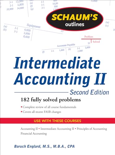 Intermediate Accounting Ii (Schaum's Outline Of) von McGraw-Hill Education
