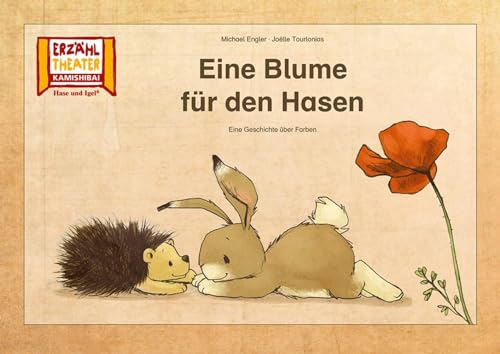 Eine Blume für den Hasen / Kamishibai Bildkarten: Eine Geschichte über Farben. 12 Bildkarten für das Erzähltheater von Hase und Igel Verlag