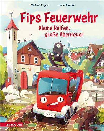 Fips Feuerwehr - Kleine Reifen, große Abenteuer: Bilderbuch