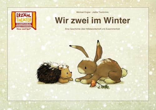 Wir zwei im Winter / Kamishibai Bildkarten: Eine Geschichte über Hilfsbereitschaft und Zusammenhalt. 12 Bildkarten für das Erzähltheater von Hase und Igel Verlag