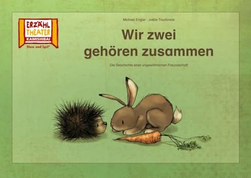 Wir zwei gehören zusammen / Kamishibai Bildkarten: Eine Geschichte über eine ungewöhnliche Freundschaft. 12 Bildkarten für das Erzähltheater Wir zwei gehören zusammen / Kamishibai Bildkarten: Eine Geschichte über eine ungewöhnliche Freundschaft. 12 Bildkarten für das Erzähltheater von Hase und Igel Verlag