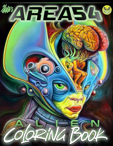 Ron English's Area 54 Alien Coloring Book: A Ron English Coloring Book von Last Gasp,U.S.