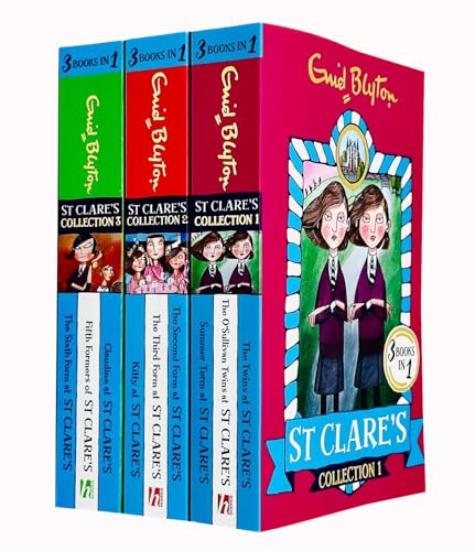 Enid Blyton St Clares Collection 3 Books Set (9 Stories in 3 Books)