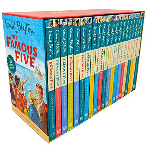 Famous Five 21 Book Complete Classic Edition Gift Set (Famous Five Gift Books and Collections)