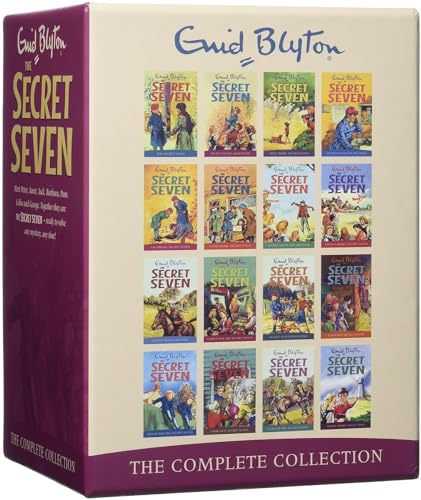 Secret Seven Complete Library Enid Blyton Collection 16 Books Bundle (The Secret Seven, Secret Seven Adventure, Secret Seven on the Trial, Secret Seven win Through, Secret Seven Mystery)