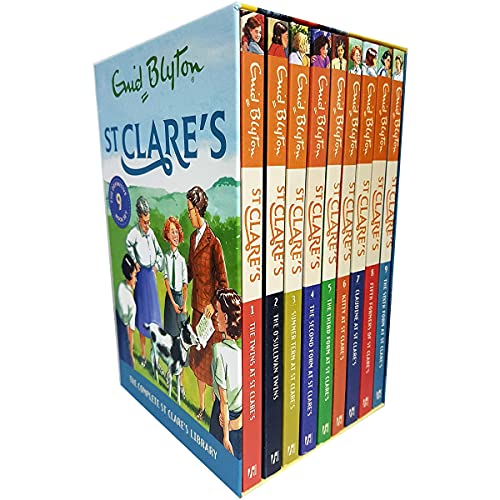 St Clare's 9 Books Bundle Enid Blyton Collection St Clare's 9 Books Bundle Enid Blyton Collection