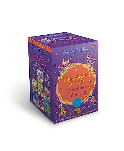 The Magical Worlds Complete Collection 7 Books By Enid Blyton - Ages 7-9 - Paperback The Magical Worlds Complete Collection 7 Books By Enid Blyton - Ages 7-9 - Paperback