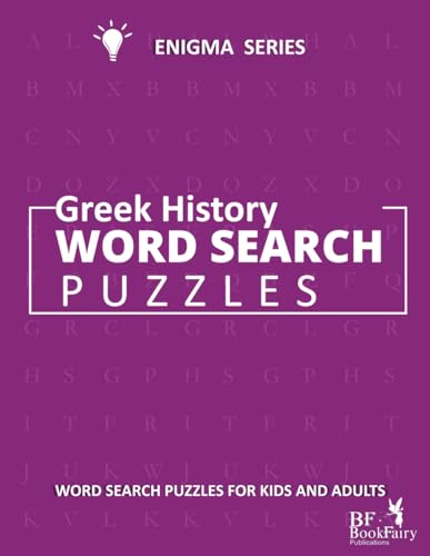 Greek History Word Search Puzzles
