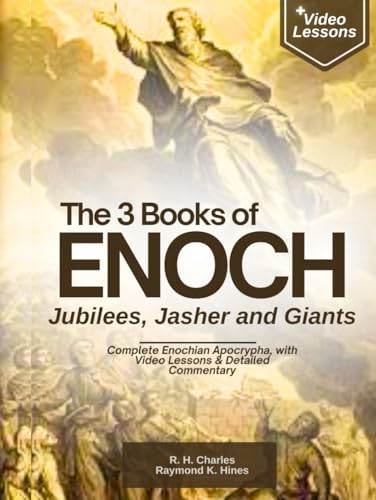 The 3 Books of Enoch, Jubilees, Jasher and Giants (Large Print): Complete Enochian Apocrypha, with Detailed Commentary von Independently published