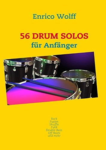 56 Drum Solos von Books on Demand
