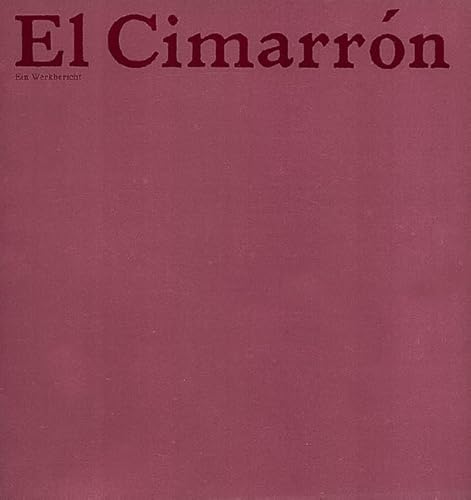 El Cimarrón: Ein Werkbericht von Schott Publishing