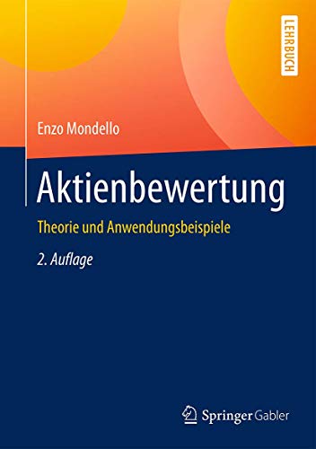 Aktienbewertung: Theorie und Anwendungsbeispiele von Springer
