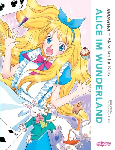 MANHWA - Klassiker für Kids - Alice im Wunderland (komplett in Farbe): Der Kinderbuchklassiker im angesagten Manhwa-Stil - Weltliteratur im neuen Gewand für junge Leser ab 6 Jahren