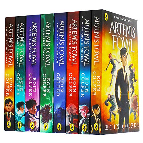 Penguin Ltd Eoin Colfer Artemis Fowl Series 8 Books Collection Set Cover