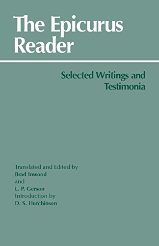 The Epicurus Reader: Selected Writings and Testimonia (Hackett Classics) von imusti