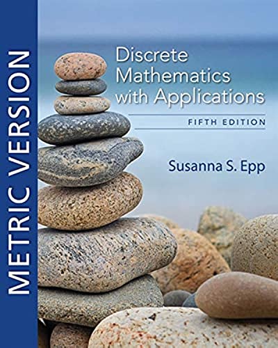 Discrete Mathematics with Applications, Metric Edition von Brooks/Cole