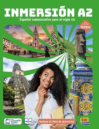 Inmersión A2: Libro del estudiante + cuaderno de ejercicios von EDINUMEN