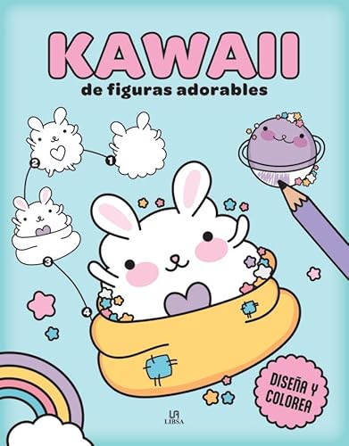 Kawaii de Figuras Adorables (Diseña y Colorea, Band 1) von Libsa