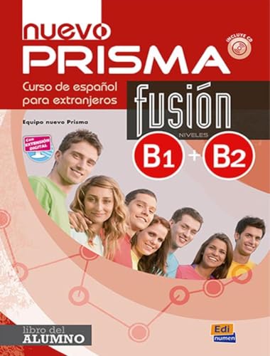 Nuevo Prisma fusion B1+B2 Podrecznik + CD: Libro del alumno (METODOS ADULTOS): Curso de español para extranjeros. Mit Online-Zugang