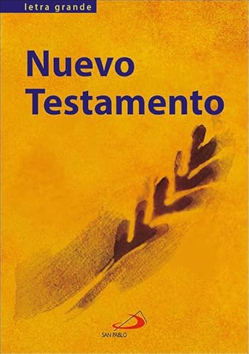 Nuevo testamento. Letra grande. Rústica