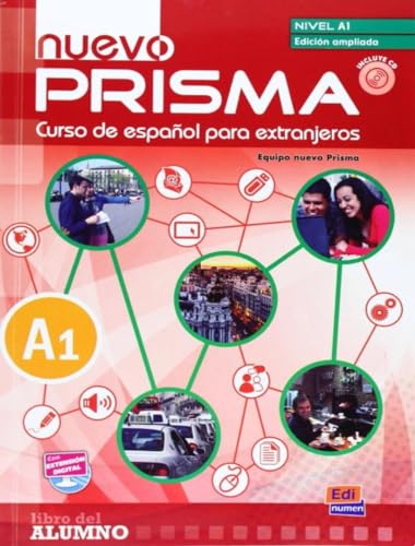 nuevo Prisma A1 alumno+CD Edic.ampliada: Libro del alumno con CD von Edinumen