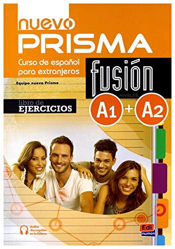 Nuevo Prisma Fusion A1-A2 : Libro de ejercicios (nuevo Prisma Fusión), mit einer virtuellen CD im Web: Includes free coded access to the ELETeca and eBook