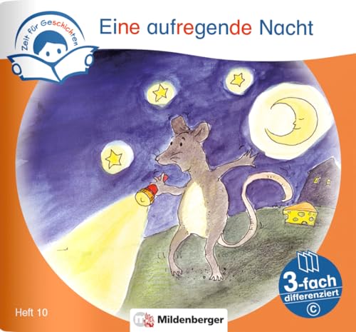Zeit für Geschichten – 3-fach differenziert, Heft 10: Eine aufregende Nacht – C