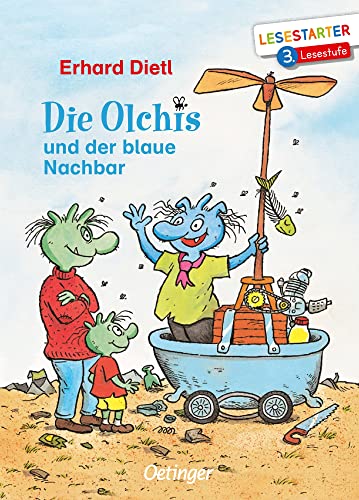 Die Olchis und der blaue Nachbar: Lesestarter. 3. Lesestufe. Lustiges Kinderbuch zum Lesen lernen mit der beliebten Reihe für Erstleser ab 8 Jahren Die Olchis und der blaue Nachbar: Lesestarter. 3. Lesestufe. Lustiges Kinderbuch zum Lesen lernen mit der beliebten Reihe für Erstleser ab 8 Jahren von Oetinger