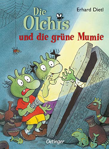 Die Olchis und die grüne Mumie: Olchig-freches Ägypten-Abenteuer mit farbenfrohen Illustrationen für Kinder ab 7 Jahren