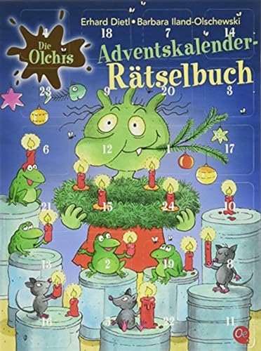 Die Olchis. Adventskalender-Rätselbuch von Oetinger