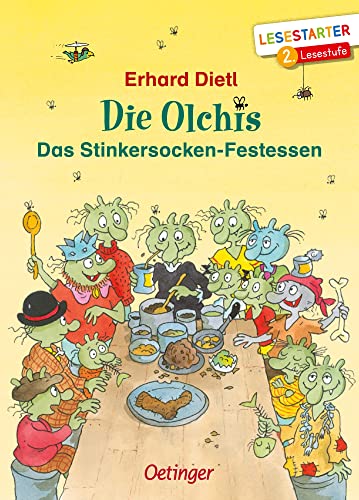 Die Olchis. Das Stinkersocken-Festessen: Lesestarter. 2. Lesestufe. Lustiges Kinderbuch zum Lesen lernen mit beliebten Reihe für Erstleser ab 7 Jahren Die Olchis. Das Stinkersocken-Festessen: Lesestarter. 2. Lesestufe. Lustiges Kinderbuch zum Lesen lernen mit beliebten Reihe für Erstleser ab 7 Jahren