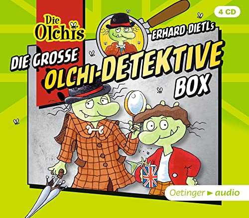 Die große Olchi-Detektive-Box 1: Hörspielbox mit 4 Folgen Olchi-Detektive, ca. 190 min.