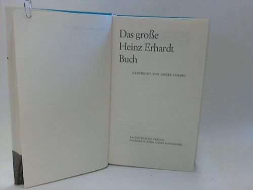 Das große Heinz Erhardt Buch Das große Heinz Erhardt Buch