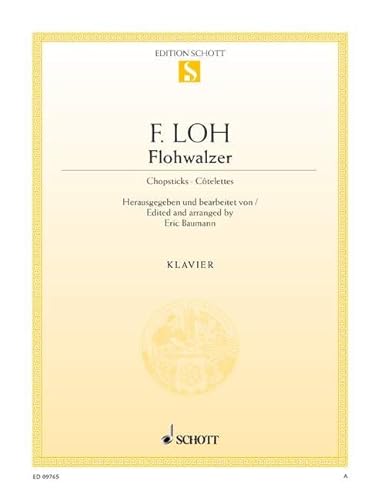 Flohwalzer: Klavier.: piano. (Edition Schott Einzelausgabe)