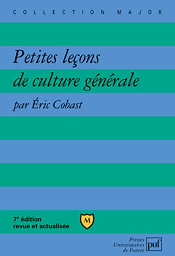 Petites leçons de culture générale von BELIN EDUCATION