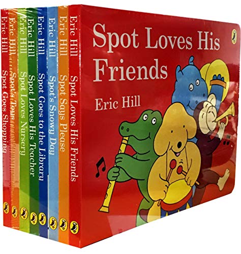 Spot's Story Collection 8 Books Set Pack by Eric Hill