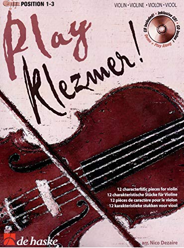 Play Klezmer!, für Violine, m. Audio-CD: CD zum Üben und Mitspielen (Play-Along und Demo). Schwierigkeitsgrad: leicht bis mittelschwer Play Klezmer!, für Violine, m. Audio-CD: CD zum Üben und Mitspielen (Play-Along und Demo). Schwierigkeitsgrad: leicht bis mittelschwer