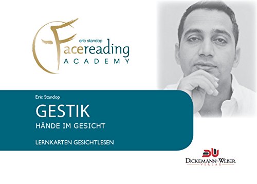 Lernkarten Gesichtlesen - Gestik - Hände im Gesicht: Lernkarten der Eric Standop|face reading academy