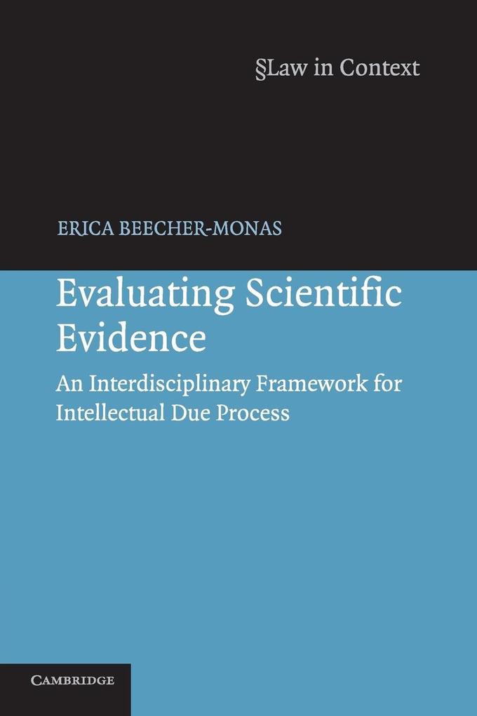 Evaluating Scientific Evidence von Cambridge University Press