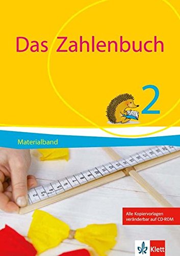 Das Zahlenbuch 2: Materialband mit Kopiervorlagen und CD-ROM Klasse 2 (Das Zahlenbuch. Ausgabe ab 2017) von Klett