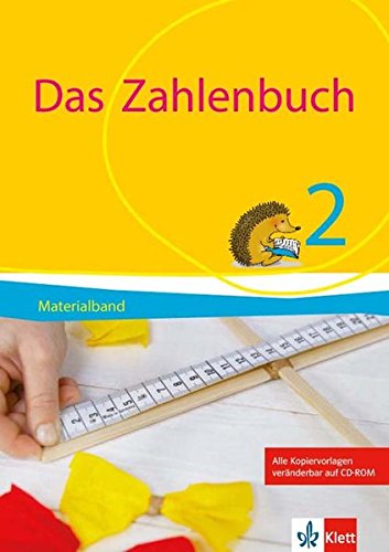 Das Zahlenbuch 2: Materialband mit Kopiervorlagen und CD-ROM Klasse 2 (Das Zahlenbuch. Ausgabe ab 2017)