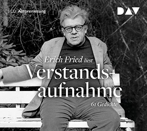 Verstandsaufnahme. 61 Gedichte: Autorenlesung mit Erich Fried (1 CD) von Der Audio Verlag, Dav