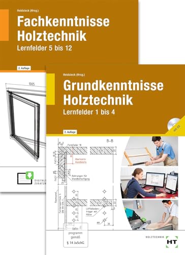 Paketangebot Holztechnik II Grundkenntnisse und Fachkenntnisse von Handwerk + Technik GmbH