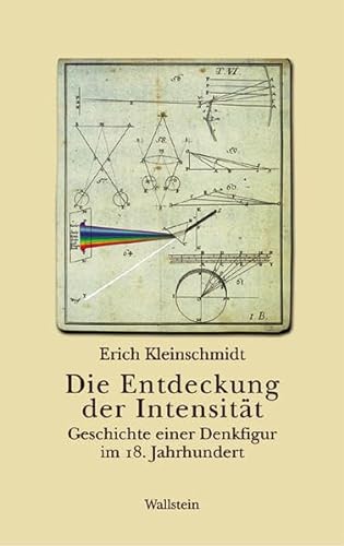 Die Entdeckung der Intensität. Geschichte einer Denkfigur im 18. Jahrhundert von Wallstein Verlag