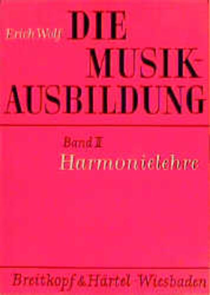 Die Musikausbildung II. Harmonielehre von Breitkopf & Härtel