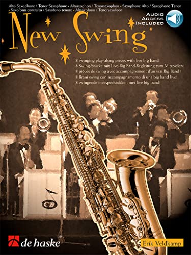 ERIK VELDKAMP - NEW SWING - SAXOPHONE ALTO OU TENOR - RECUEIL + ENREGISTREMENT(S) EN LIGNE