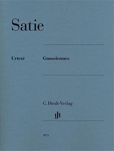 Gnossiennes für Klavier: Instrumentation: Piano solo (G. Henle Urtext-Ausgabe) von Henle, G. Verlag
