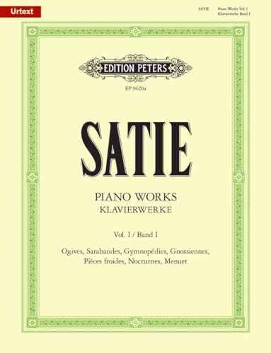 Satie, Klavierwerke, Band 1: Urtext